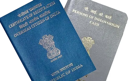 OCI - in lieu of valid PIO card